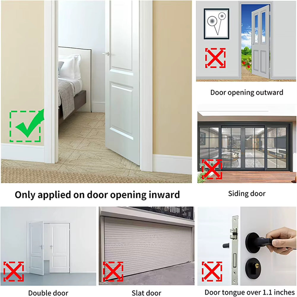 2PC Door Security Device Lock