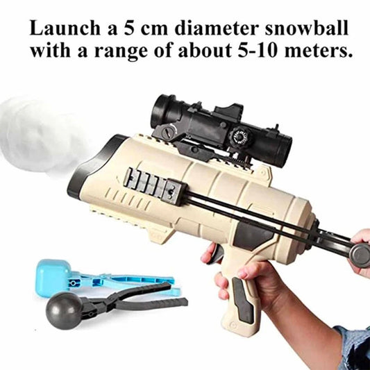 Snow Toys for Kids Outdoor, 3 PCS Snowball Maker Kit, Snowball Blaster Gun Launcher