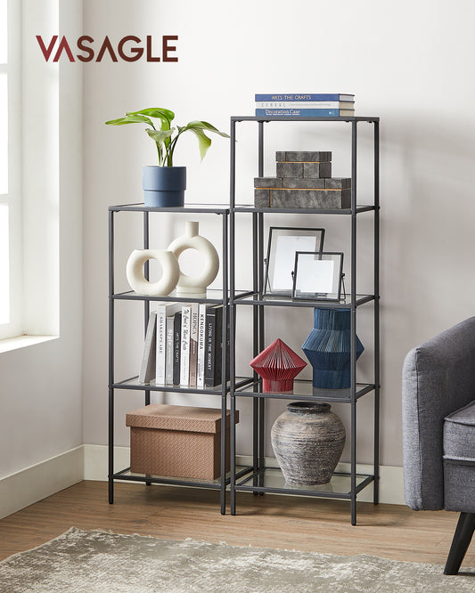 VASAGLE Bookcase, 5-Tier Bookshelf