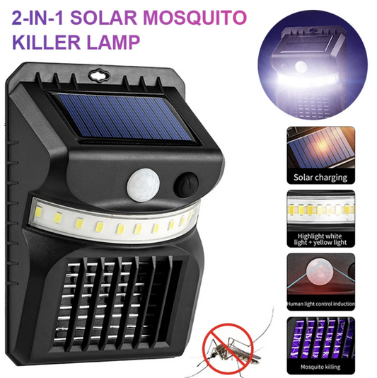 Solar LED 2in1 Motion Light Mosquito Trap Light