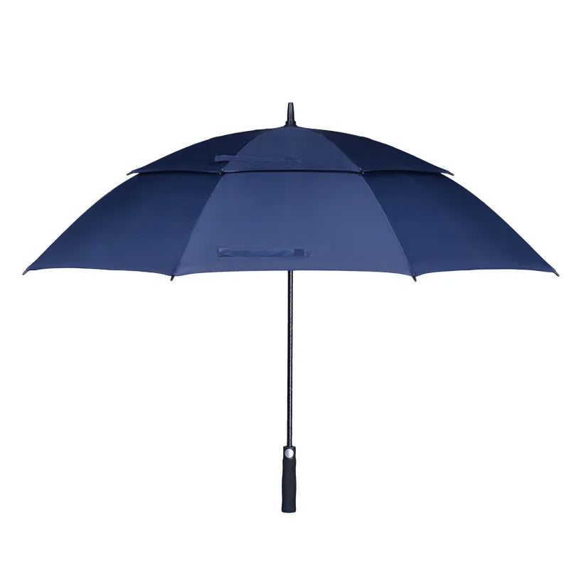 Golf Umbrella Windproof Umbrella Extra Large Golf Umbrella - 135cm Blue