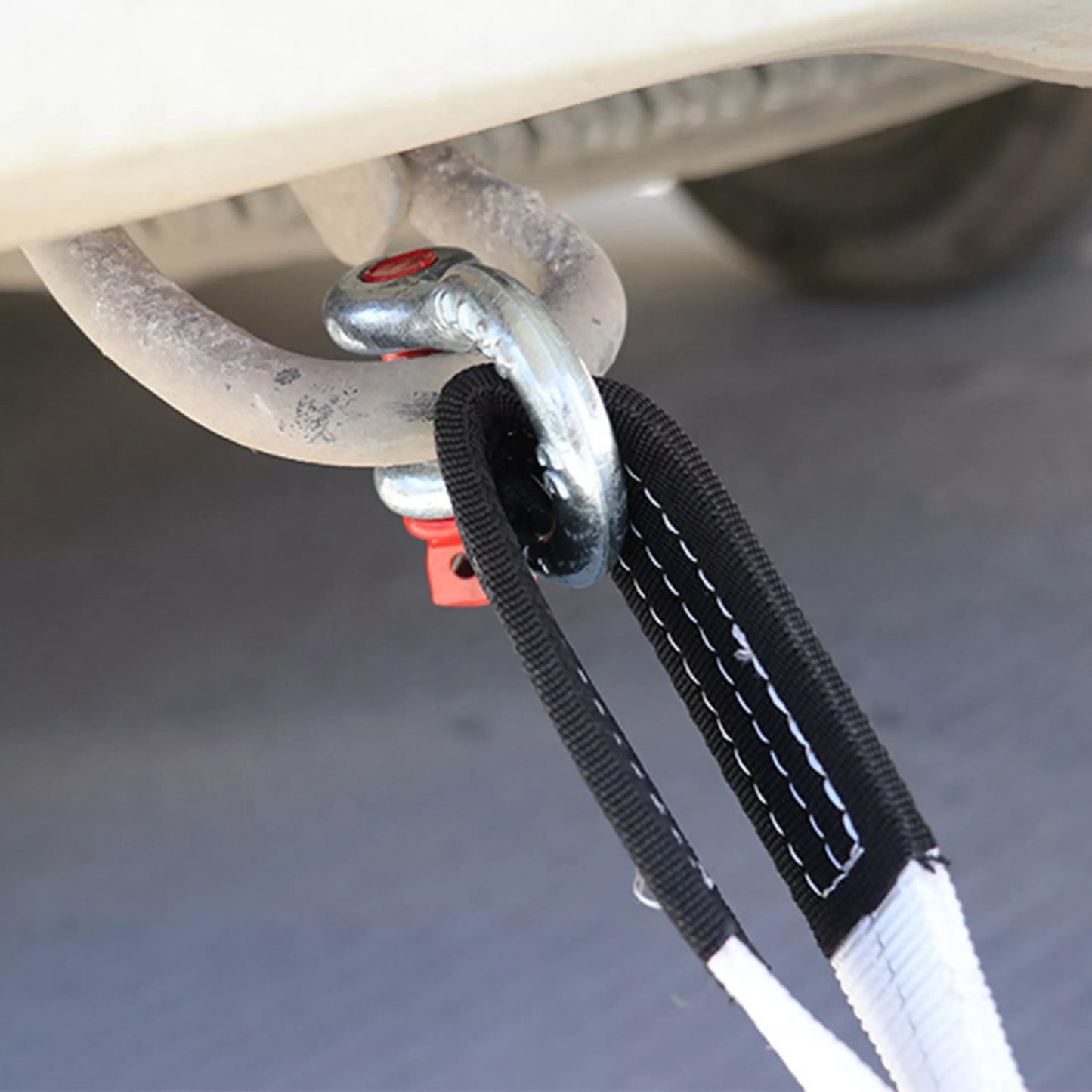 5m 6 Tons Heavy Duty Car Tow Strap Auto Emergency Safety Towing Rope Cable Wire