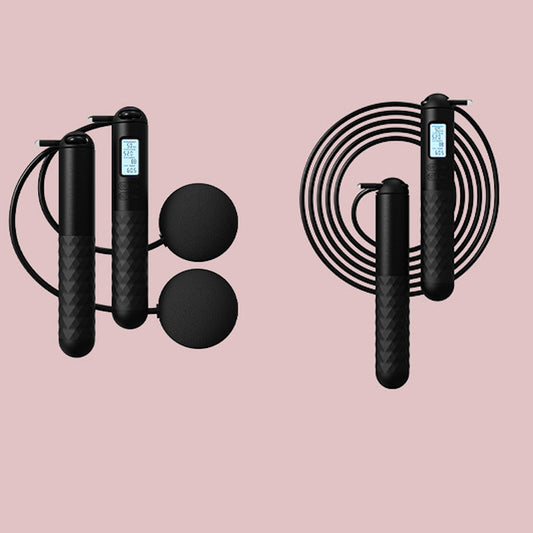 Digital Skipping Rope Black