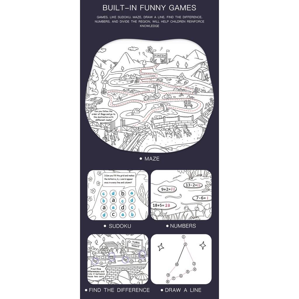 Coloring Paper Roll 10M - Tree