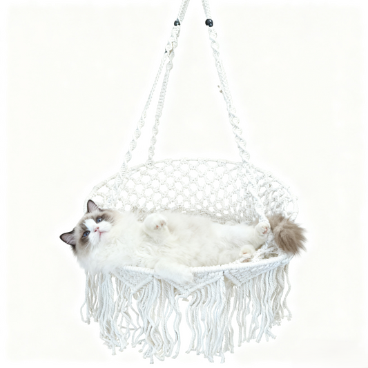 Hanging Rope Pet Cat Hammock Bed A