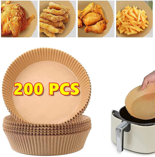 Air Fryer Paper Liners 200Pcs