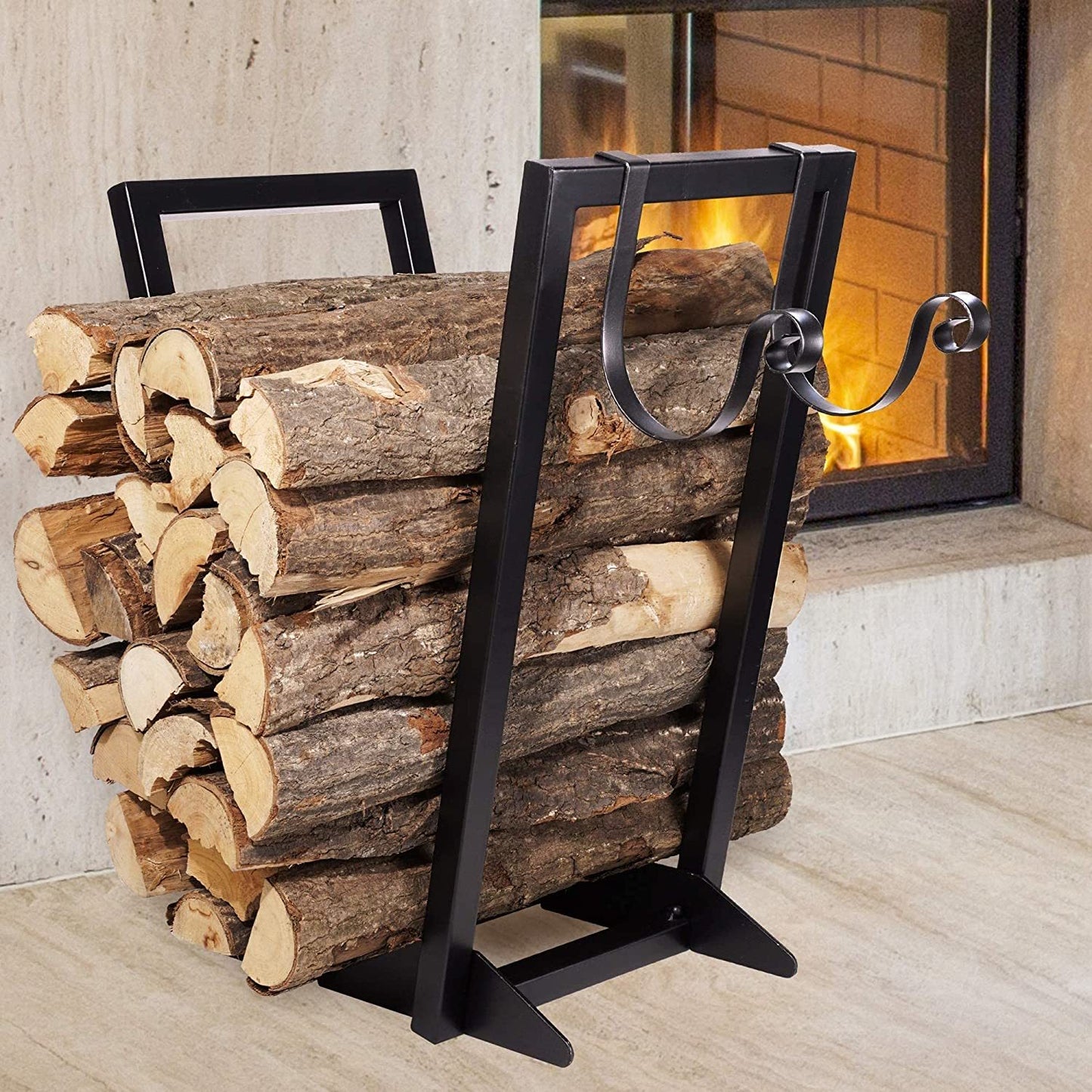 Steel Firewood Rack V shape