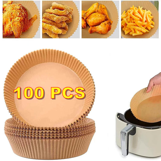 Air Fryer Paper Liners 100Pcs