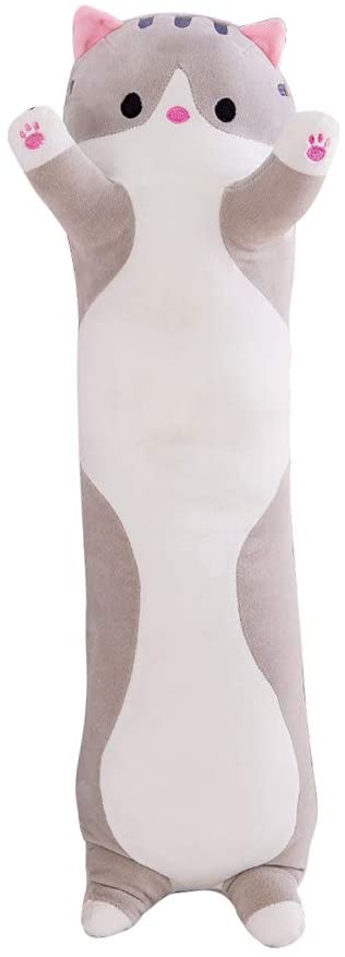 Cute Plush Cat Doll Soft Toy 110cm Brown