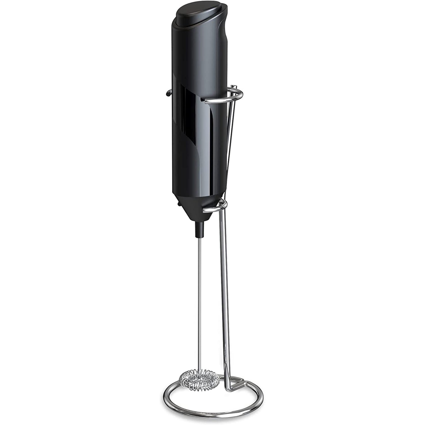 Handheld Electric Milk Frother Drink Coffee Mixer Foam Maker with Stand