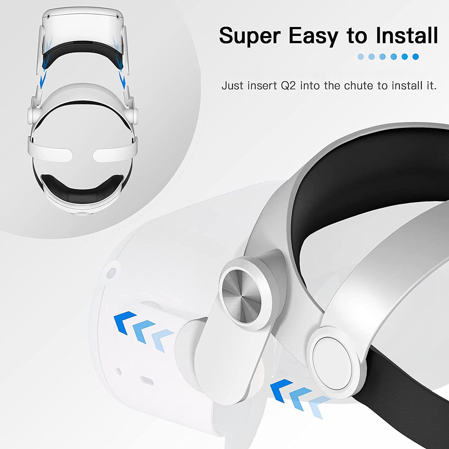 FIIT VR T2 Headstrap for Oculus quest 2