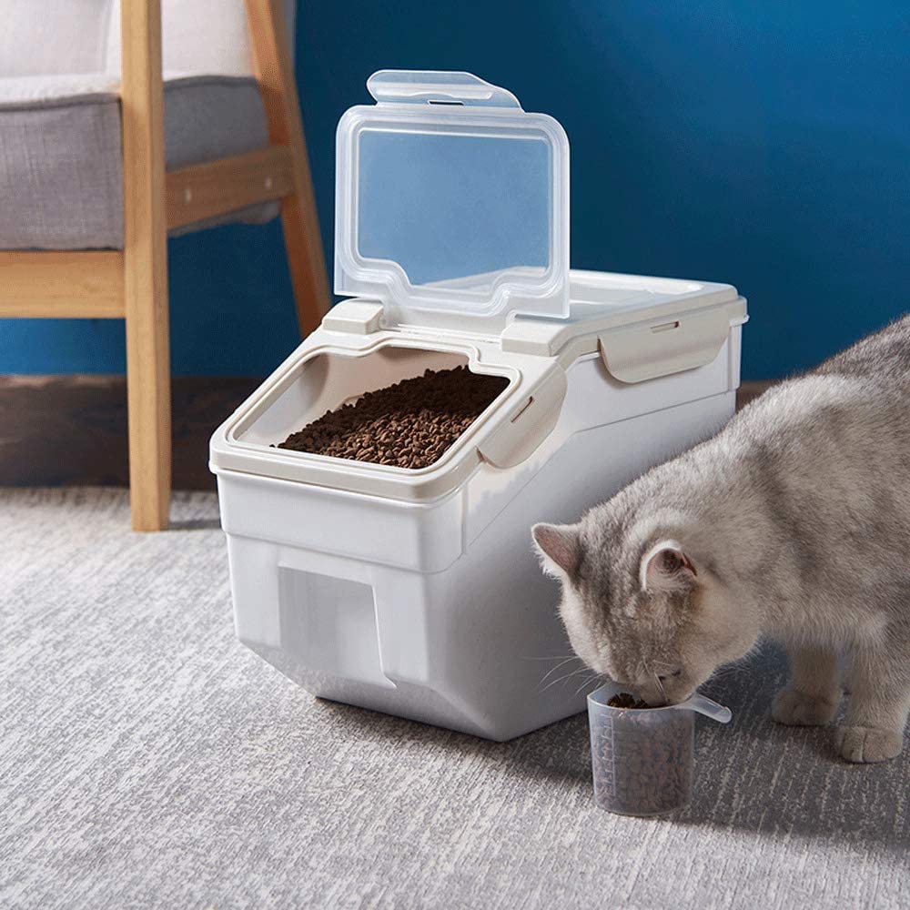 25KG Large Pet Dog Cat Food Storage Container (41.5 x 27 x 40 cm)