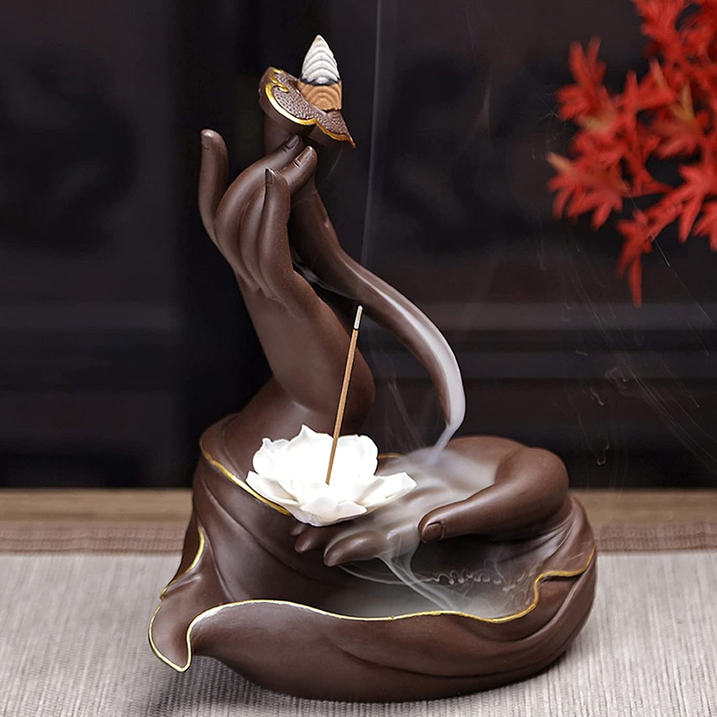 Backflow Incense Burner Hand Ruyi
