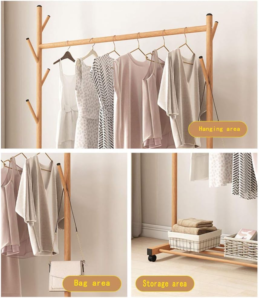 120CM COAT RACK BLACK