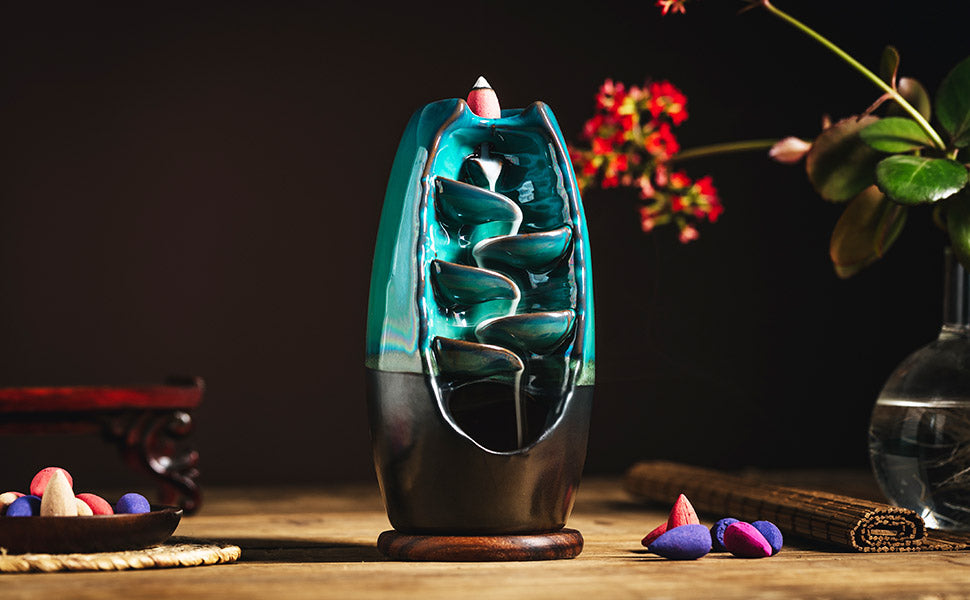 Backflow Incense Burner Waterfall A