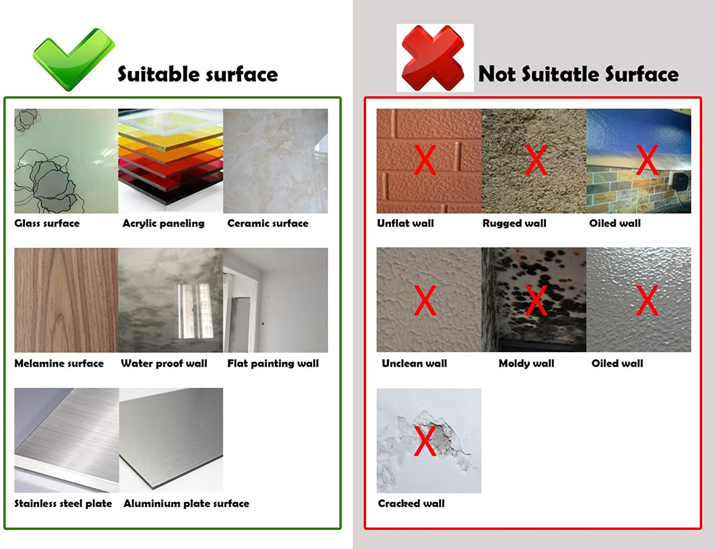 5-Sheet self-adhesive 3D tiles Peel and Stick Backsplash, 30cm x 30 cm. Subway 3D Wall Panels, Mono White with Gray Grout