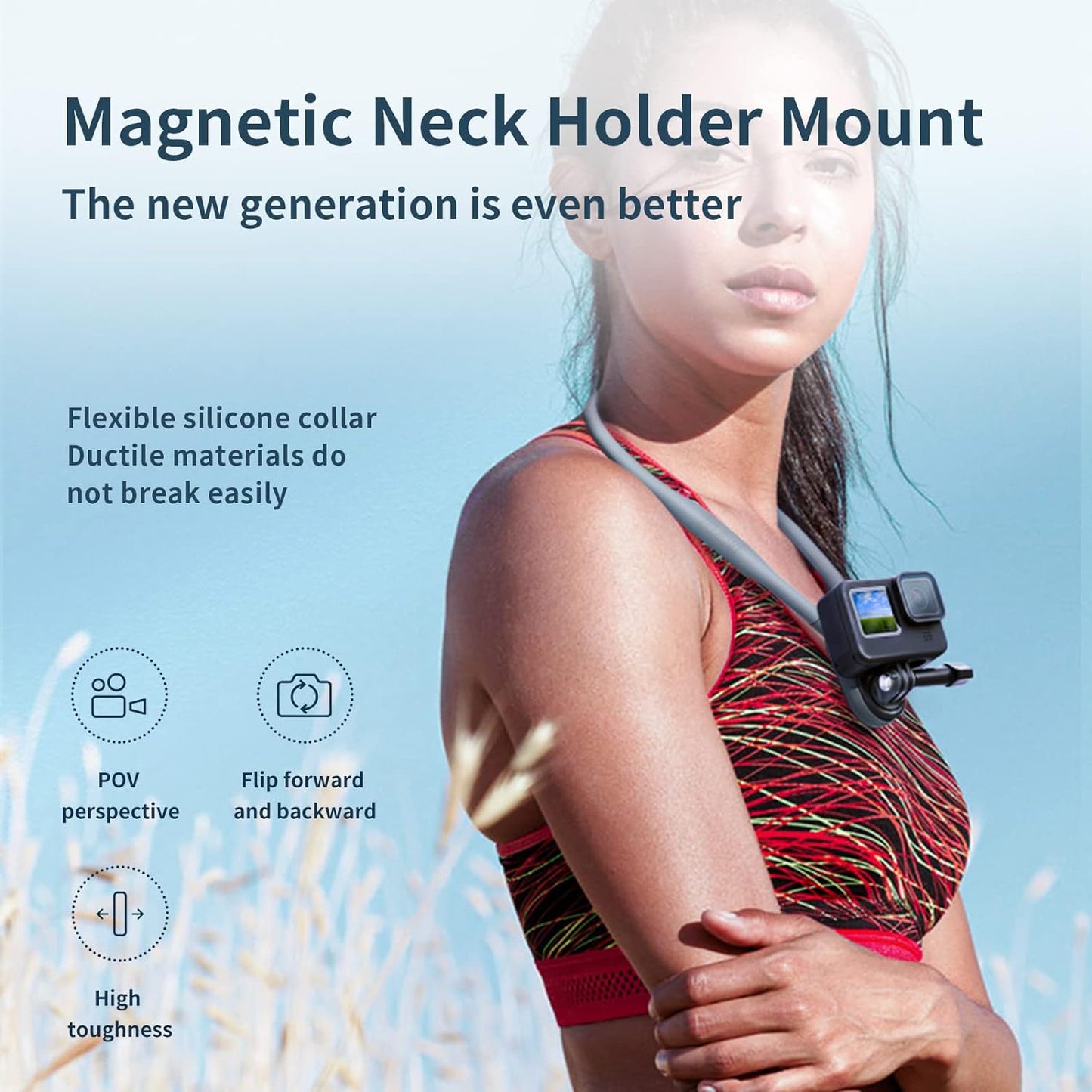 Action Camera Chest Mount U Shape