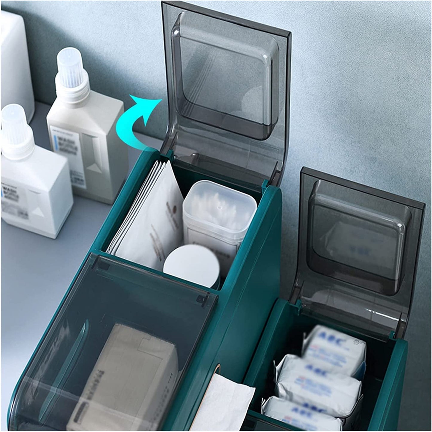 3 Tier Bathroom Storage Cabinet Shelf Corner Organiser