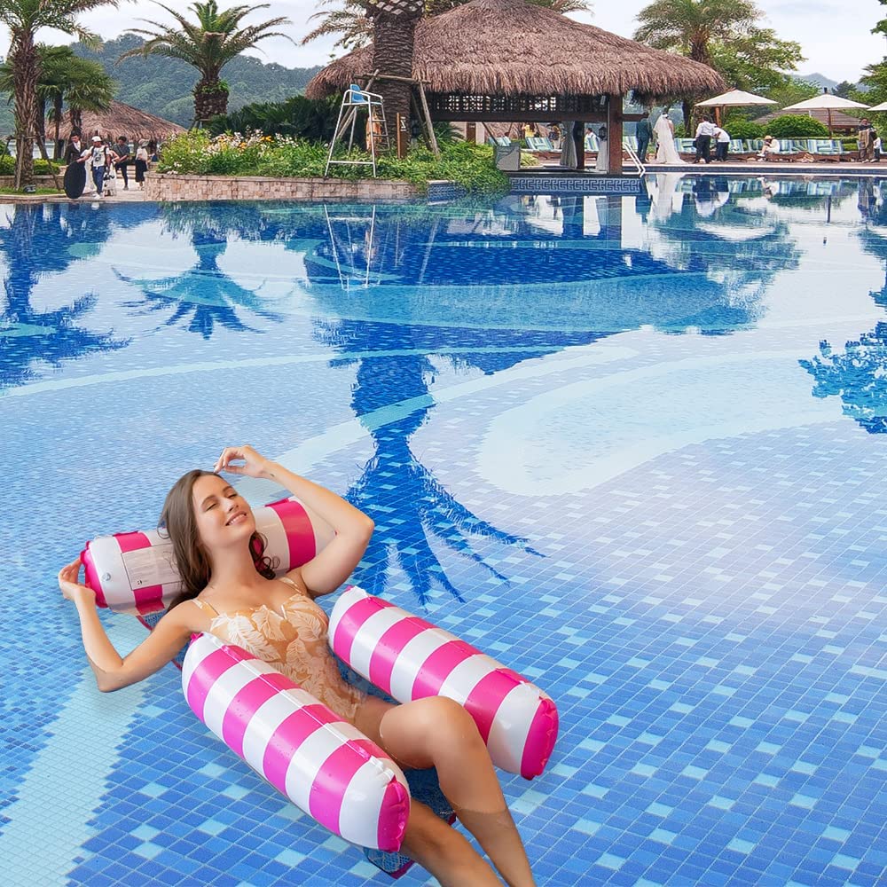Inflatable Pool Chair Head Rest_Purple