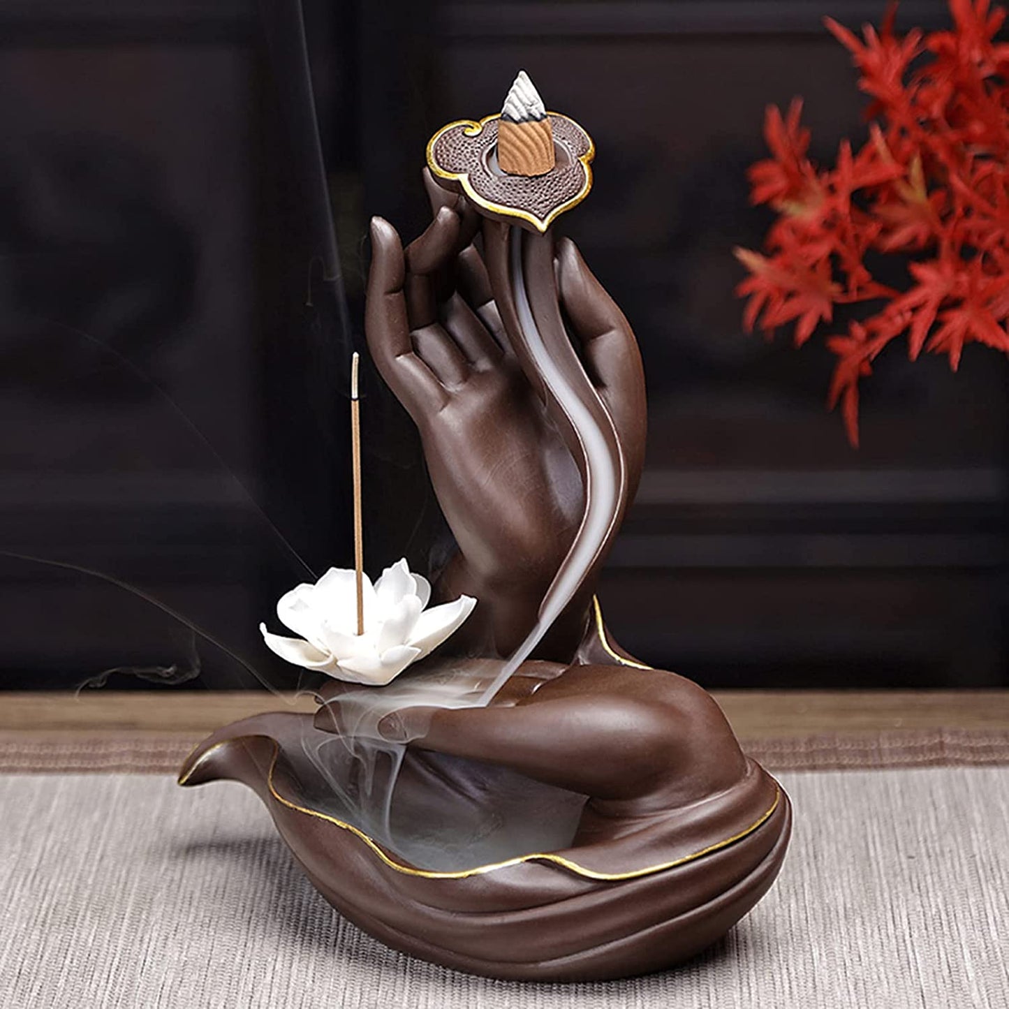 Backflow Incense Burner Hand Ruyi