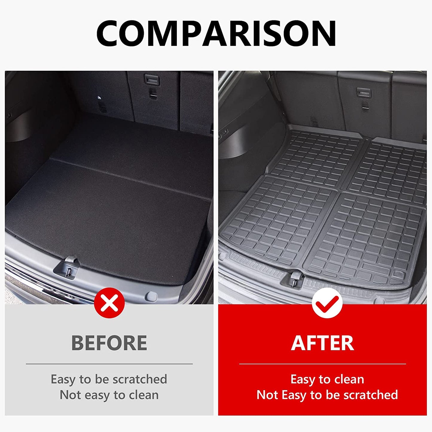 Trunk Mats Cargo Mat for Model Y Accessories 2022 2021 2020
