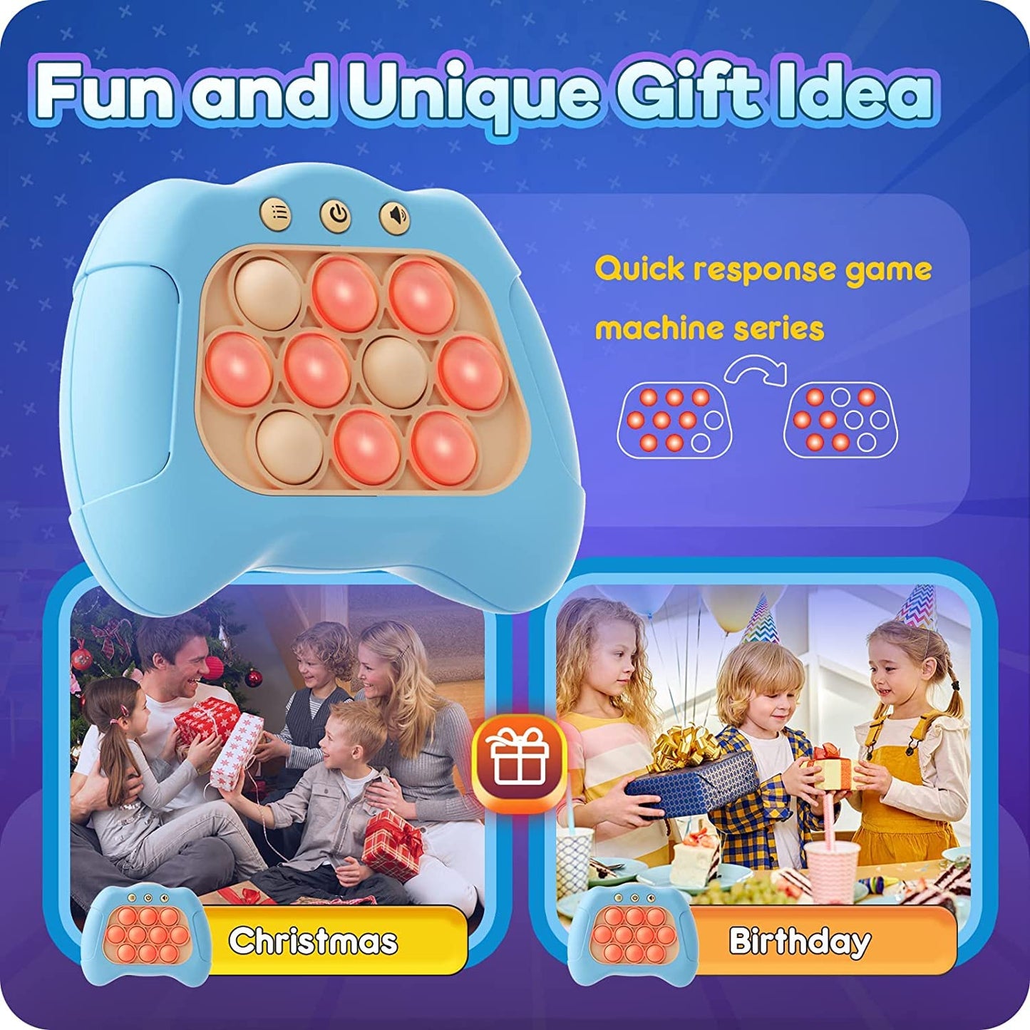 Pop Quick Push Bubble Fidget Toys White Quick Popit Push Bubble Game Pop It