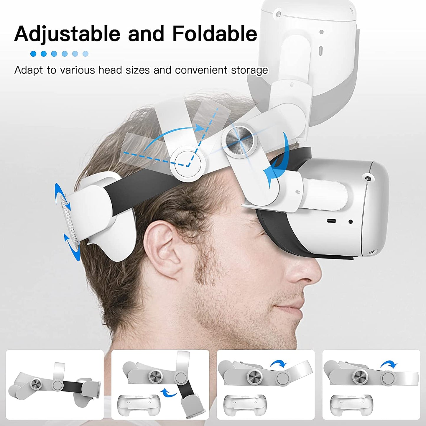 FIIT VR T2 Headstrap for Oculus quest 2