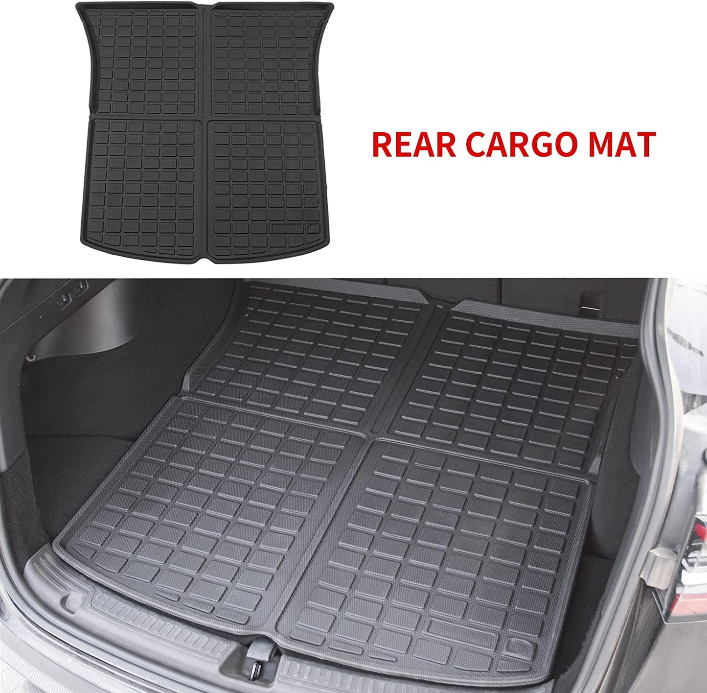 Trunk Mats Cargo Mat for Model Y Accessories 2022 2021 2020