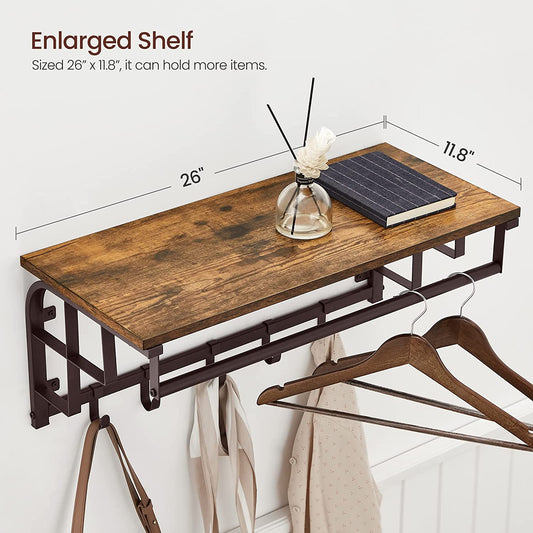 VASAGLE all-Mounted Coat Rack