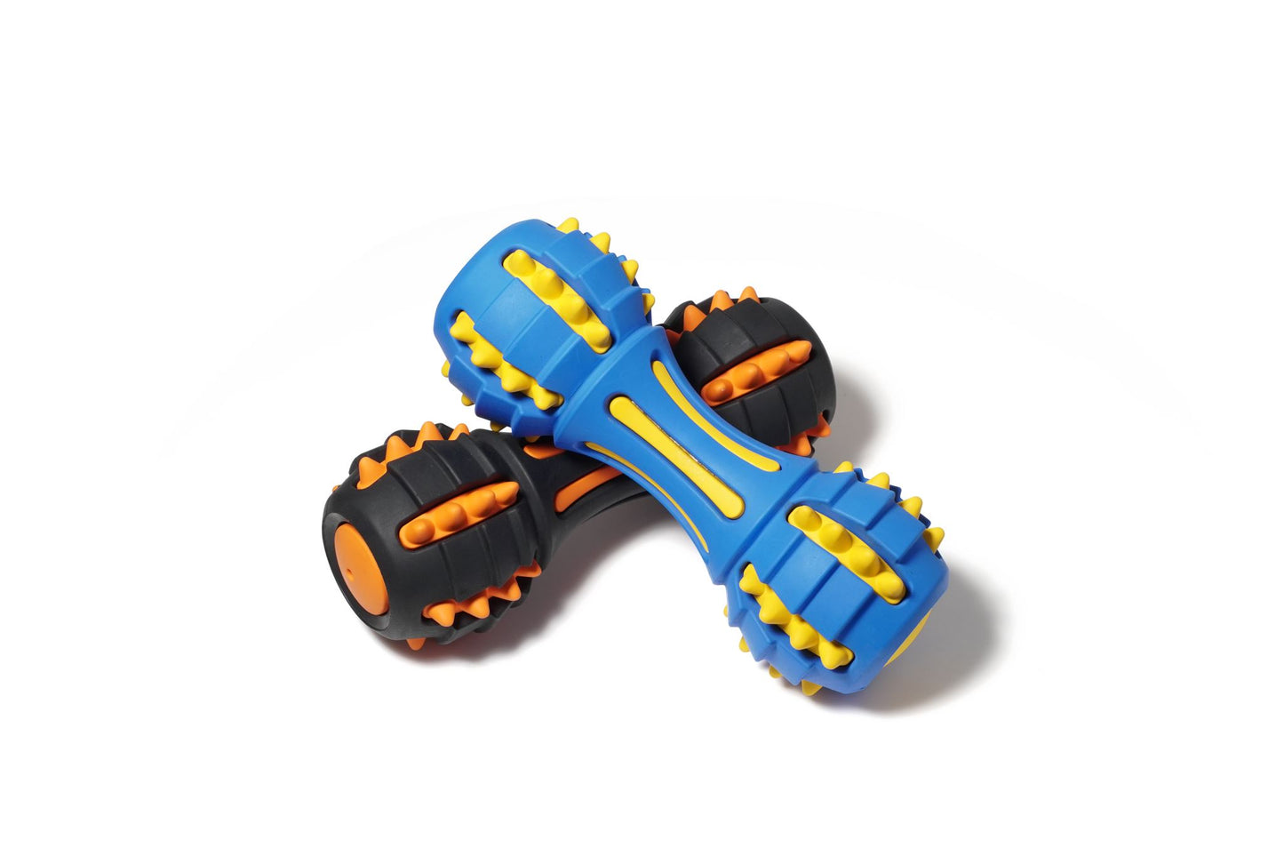 Double Layer Dog Treat Teeth Clean Toy Bone