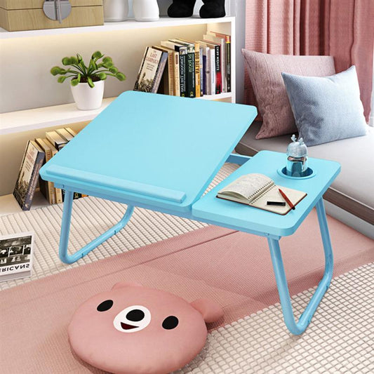 Laptop Desk Bed Tray Desk Table Blue