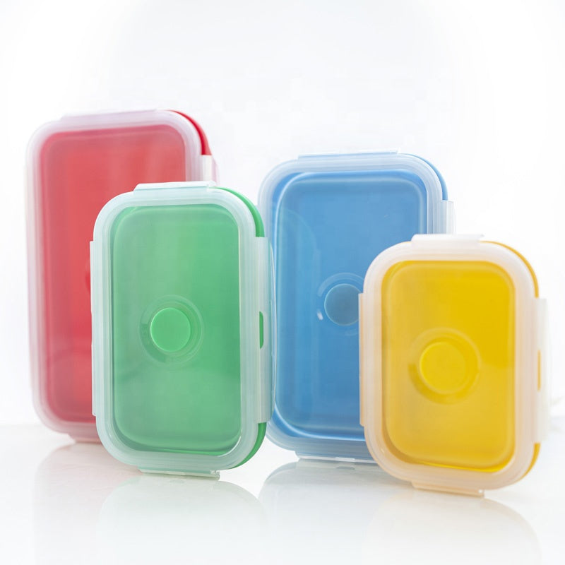 4pc Collapsible Food Storage Containers Set