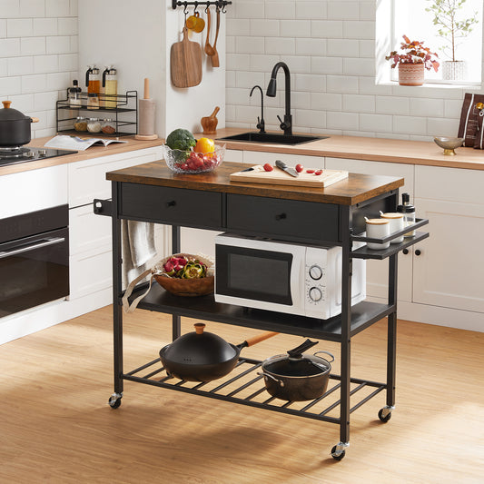 VASAGLE Kitchen Island, Kitchen Cart
