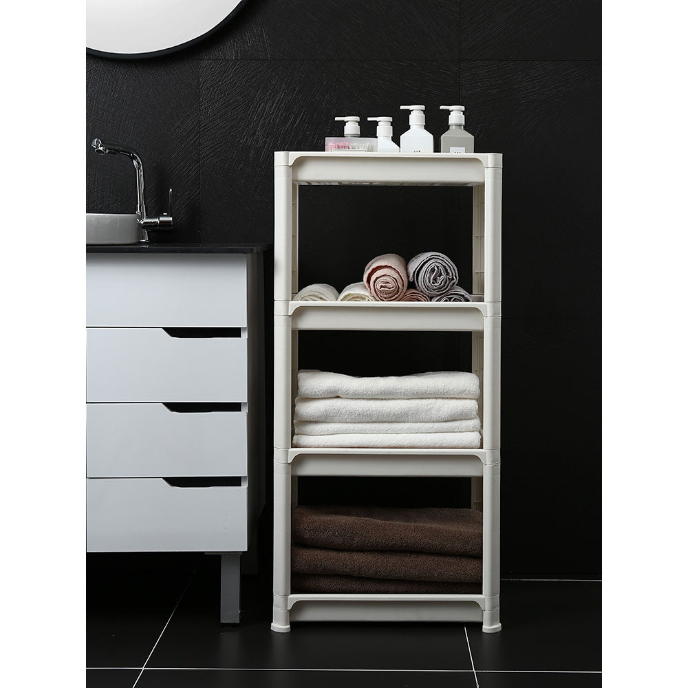 *CLEARANCE* Bathroom Storage Rack 4 Tier Bathroom Organizer itchen Bathroom Organizer Rack Shelf
