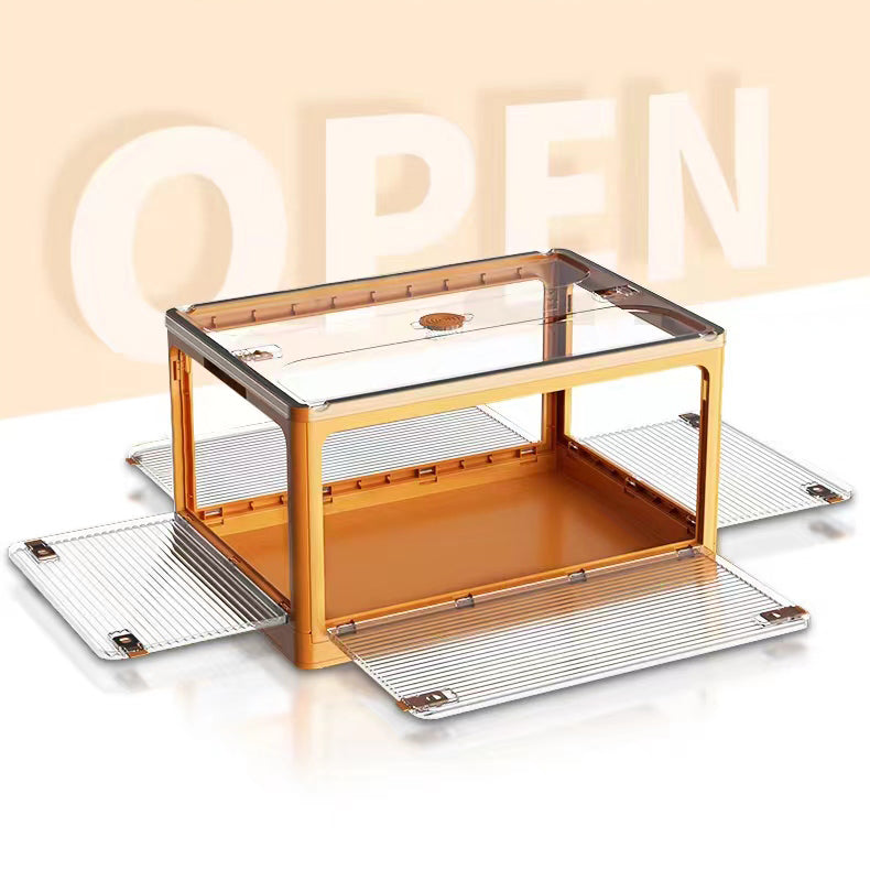 Desktop Storage Box Folding White - 40.5cm x 29cm x 24.5cm