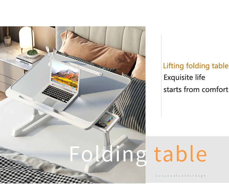 Height Adjustable Laptop Bed Table