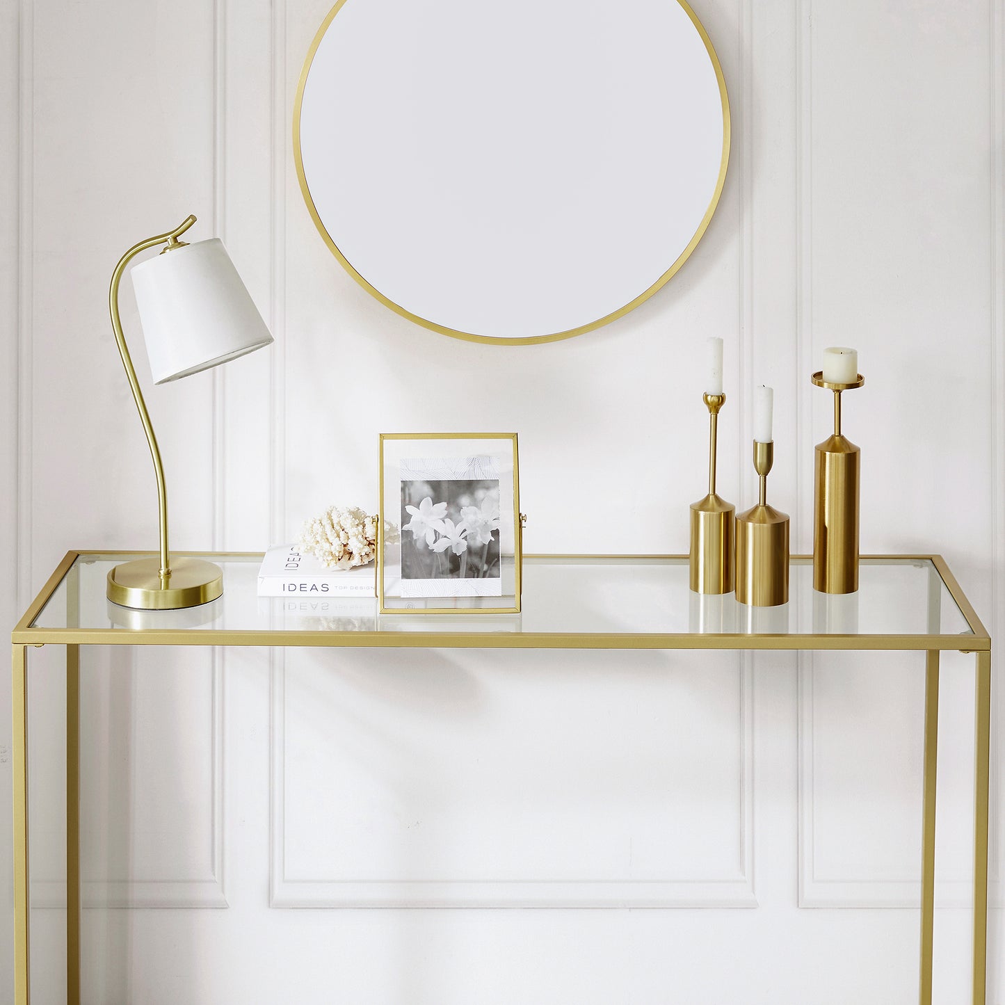 VASAGLE Console Table Hall Table - 120cm