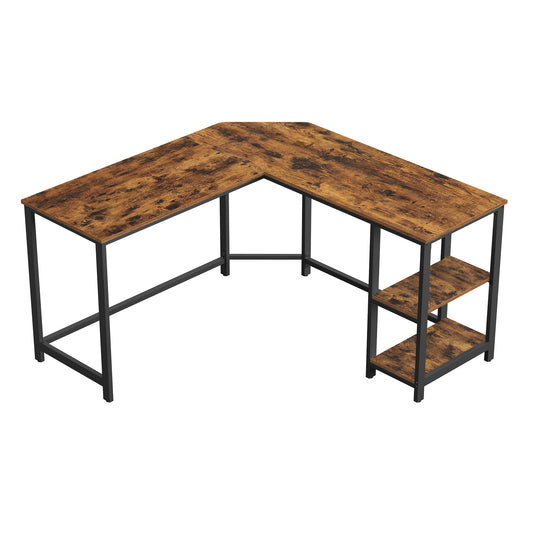 VASAGLE 54-Inch L-Shaped Corner Desk