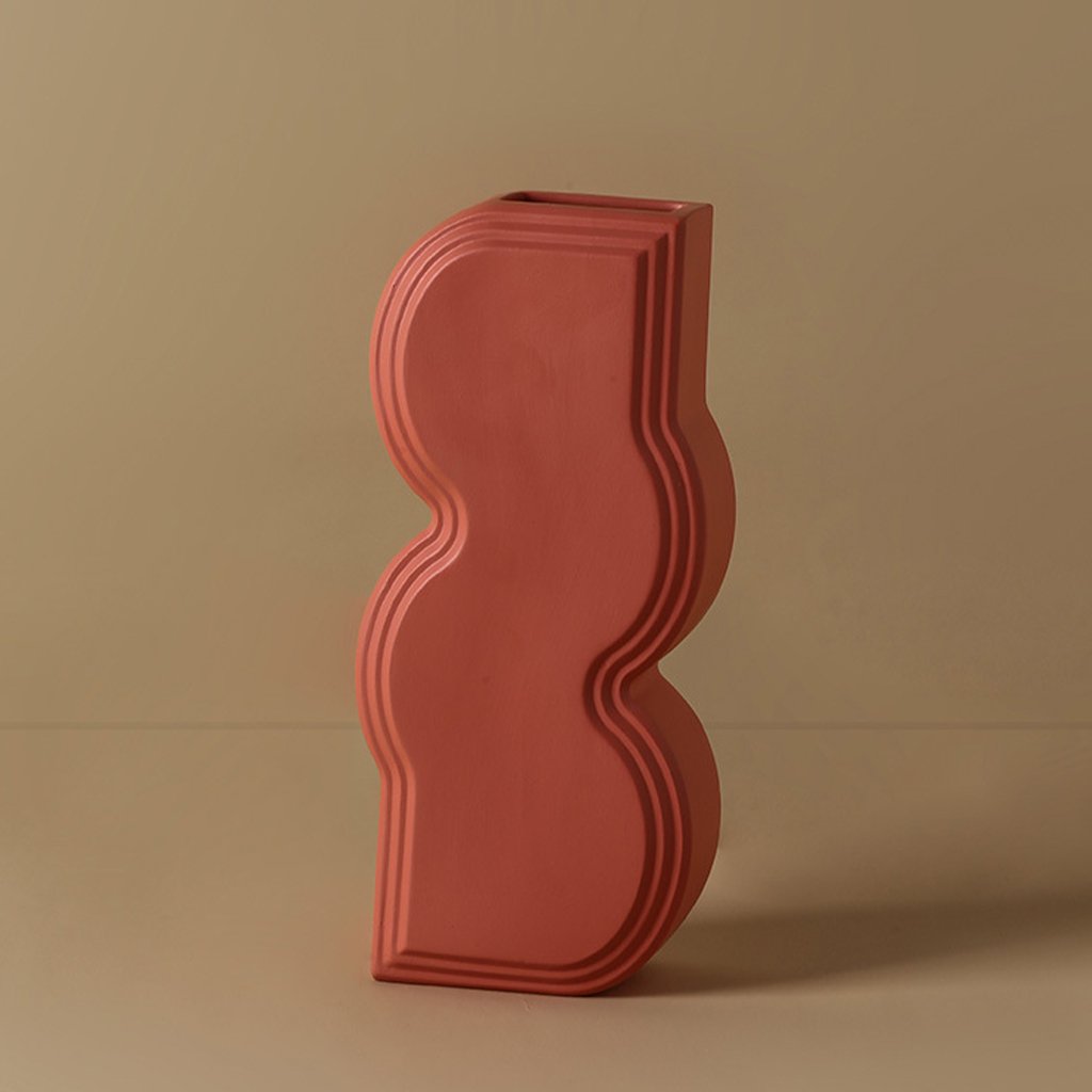 Morandi Geometric Architectural Vase