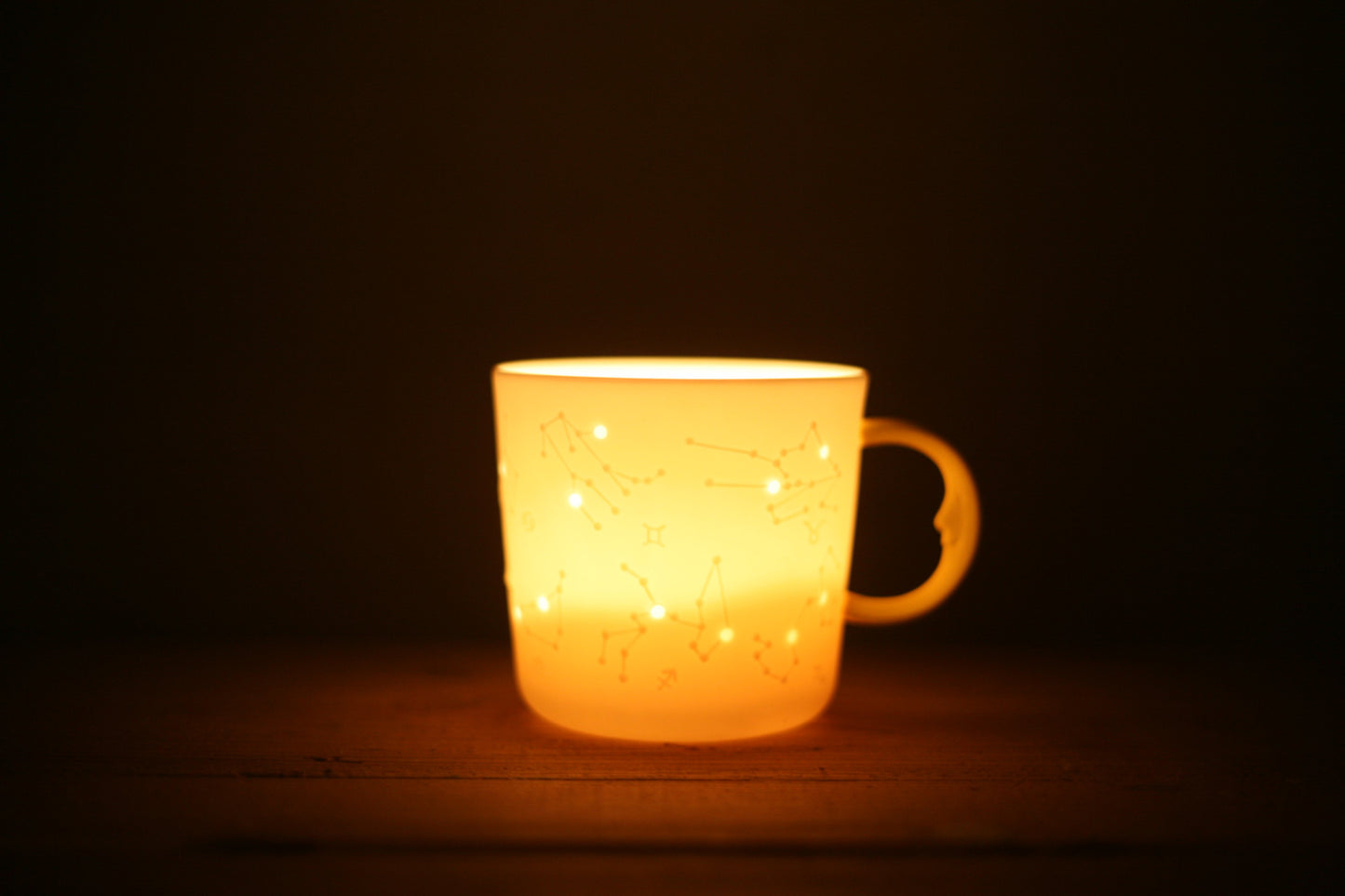Ceramic Japan Constallation Mug yellow