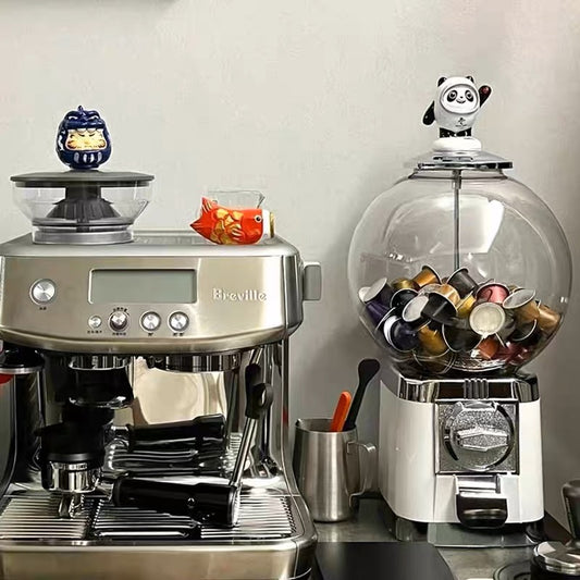 **CLEARANCE**Gacha machine coffee capsule storage - White